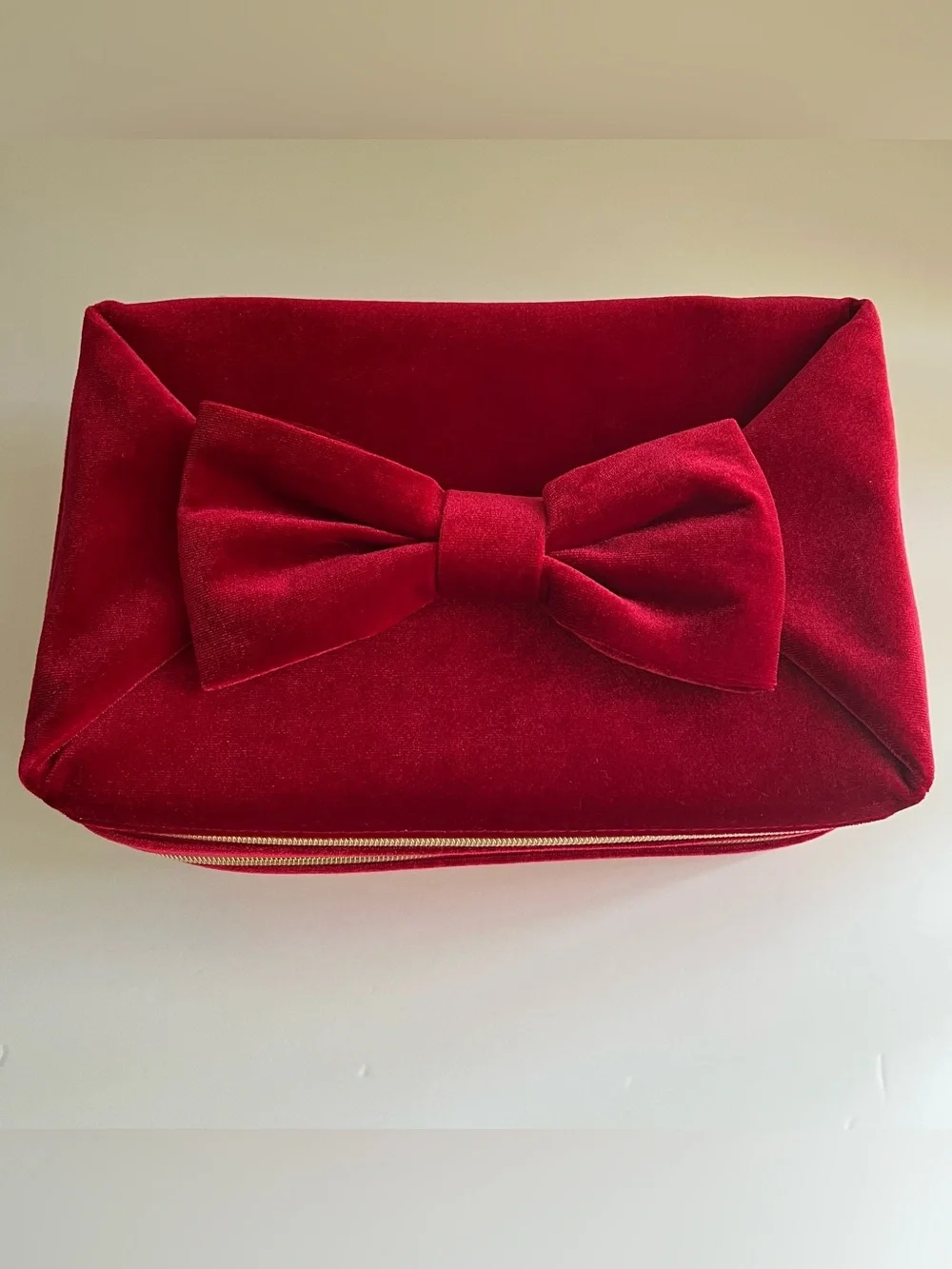 Estée Lauder Red Velvet Travel Cosmetic Case Empty Gift Box